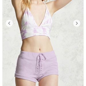 Lavender Shorts.